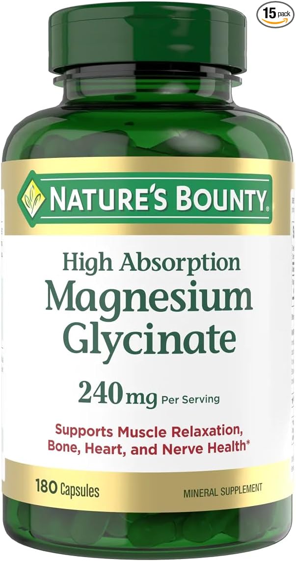 Natures Bounty Magnesium Glycinate